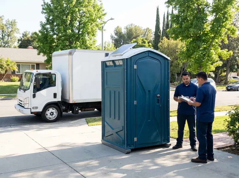 Deluxe Flushable Event Portable Toilets in Tarzana, CA